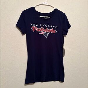 NFL New England Patriots Navy Blue Short Sleeve Tee